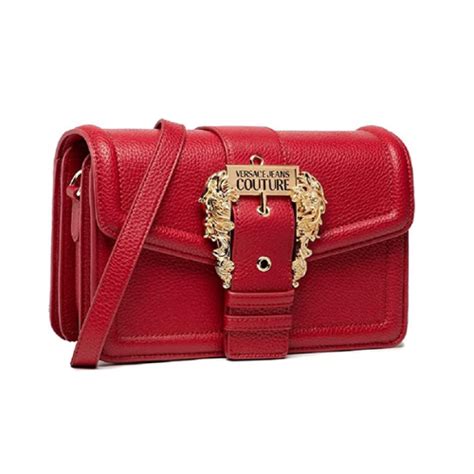 borsa rossa versace|Borse .